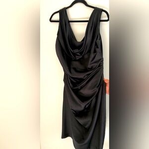 David’s Bridal black dress